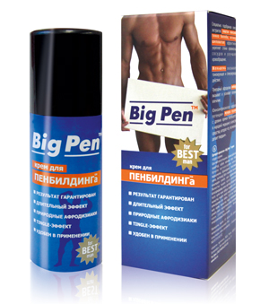 Крем Big Pen для увеличения полового члена - 20 гр. - Биоритм - в Улан-Удэ купить с доставкой