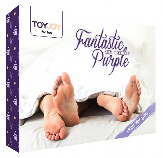 Эротический набор FANTASTIC PURPLE SEX TOY KIT - Toy Joy - купить с доставкой в Улан-Удэ