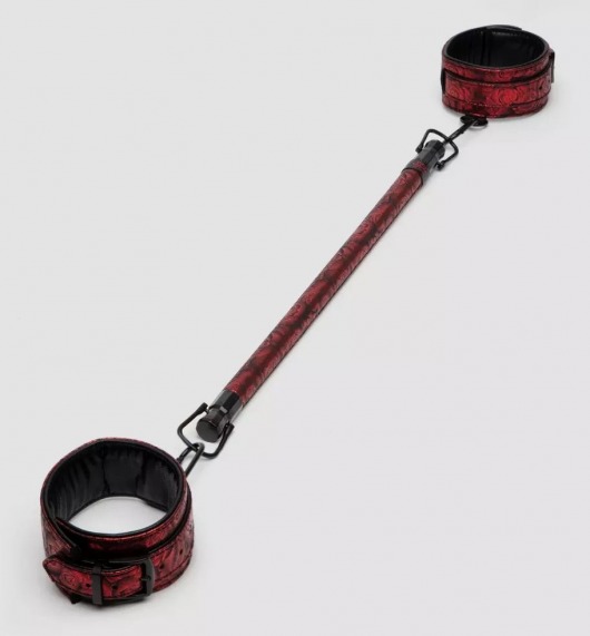 Распорка для ног Reversible Restraint Bar with Cuffs - Fifty Shades of Grey - купить с доставкой в Улан-Удэ