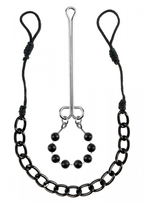 Интимные украшения с бусинами NIPPLE   CLIT JEWELRY - Pipedream - купить с доставкой в Улан-Удэ