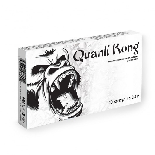 БАД для мужчин Quanli Kong - 10 капсул (400 мг.) - Quanli Kong - купить с доставкой в Улан-Удэ