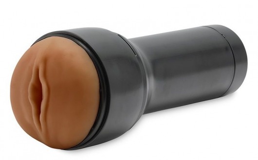 Коричневый мастурбатор-вагина Feel Stroker - Kiiroo - в Улан-Удэ купить с доставкой