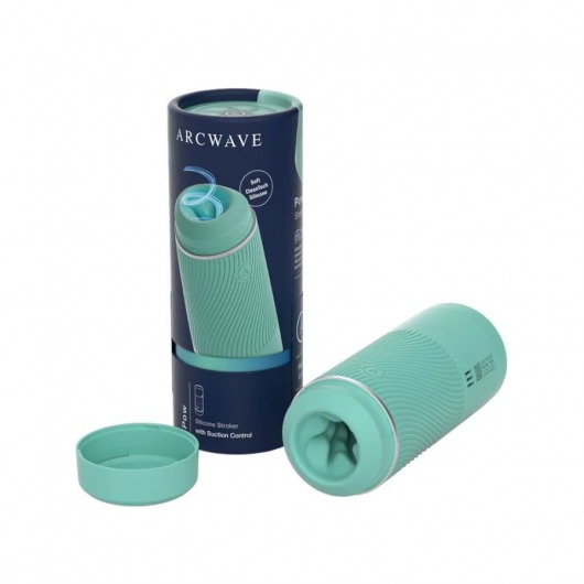 Мятный мастурбатор с контролем всасывания Arcwave Pow Stroker - Arcwave - в Улан-Удэ купить с доставкой