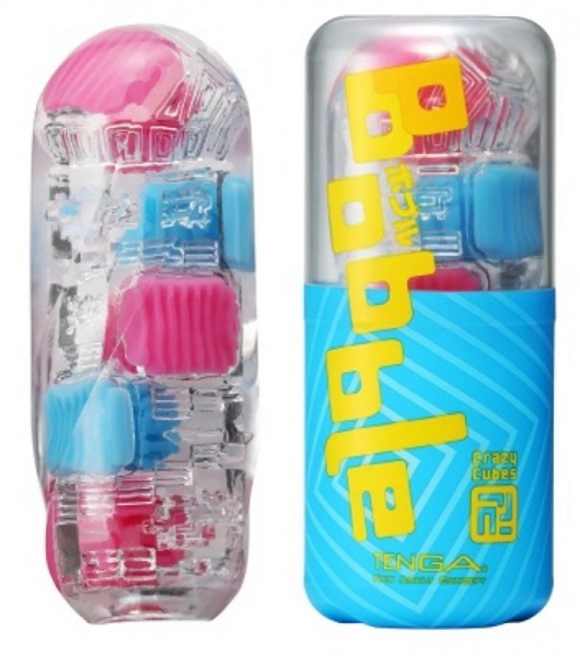 Мастурбатор Tenga Bobble Crazy Cubes - Tenga - в Улан-Удэ купить с доставкой