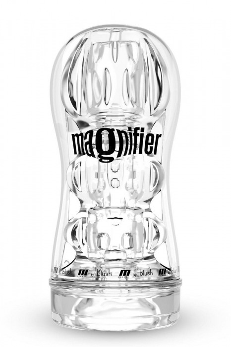 Прозрачный мастурбатор Soft and Wet Magnifier - Blush Novelties - в Улан-Удэ купить с доставкой