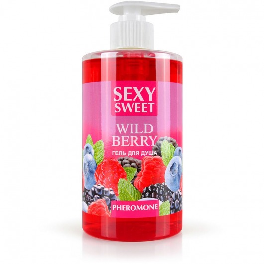 Гель для душа Sexy Sweet Wild Berry с ароматом лесных ягод и феромонами - 430 мл. -  - Магазин феромонов в Улан-Удэ