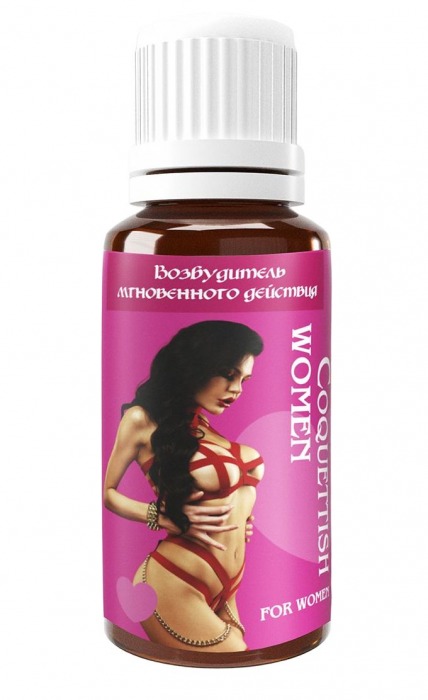 Возбудитель мгновенного действия Coquettish Women - 30 мл. - Миагра - купить с доставкой в Улан-Удэ