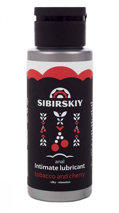 Анальный лубрикант на водной основе SIBIRSKIY с ароматом вишни и табака - 100 мл. - Sibirskiy - купить с доставкой в Улан-Удэ