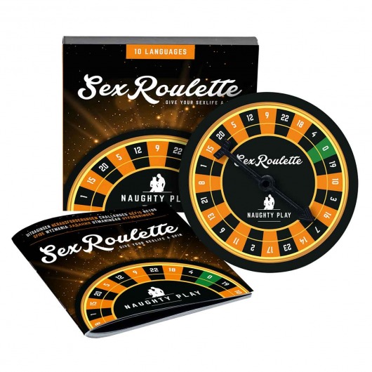 Настольная игра-рулетка Sex Roulette Naughty Play - Tease&Please - купить с доставкой в Улан-Удэ