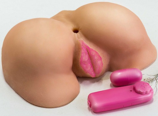 Вибровагина с двумя отверстиями и с выносным пультом - LOVETOY (А-Полимер) - в Улан-Удэ купить с доставкой