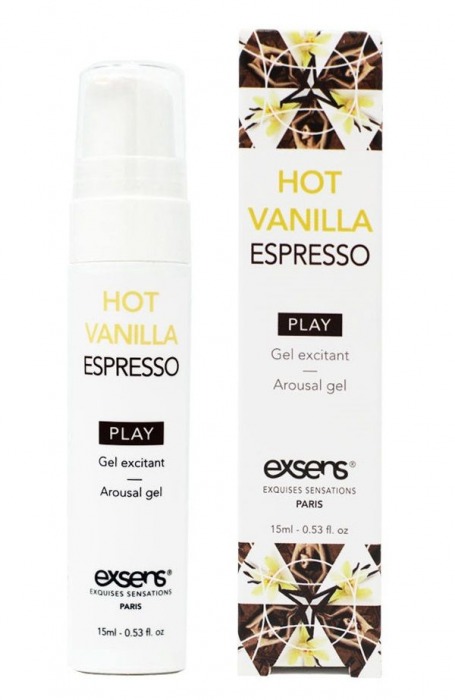 Возбуждающий гель Hot Vanilla Espresso Arousal Gel - 15 мл. - Exsens - купить с доставкой в Улан-Удэ