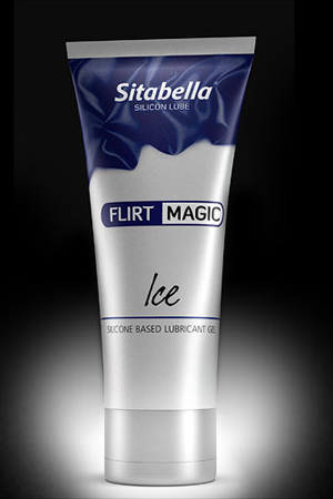 Силиконовая гель-смазка FLIRT MAGIC Ice с лёгким пролонгирующим эффектом - 75 мл. - Sitabella - купить с доставкой в Улан-Удэ