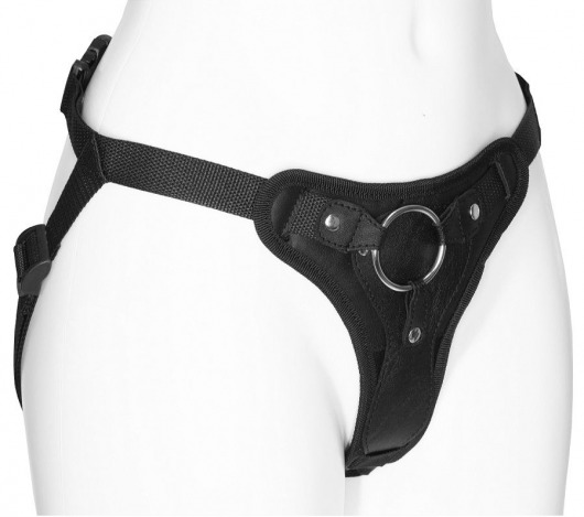 Женские трусики для фиксации насадки кольцом с внутренней насадкой - LOVETOY (А-Полимер) - купить с доставкой в Улан-Удэ