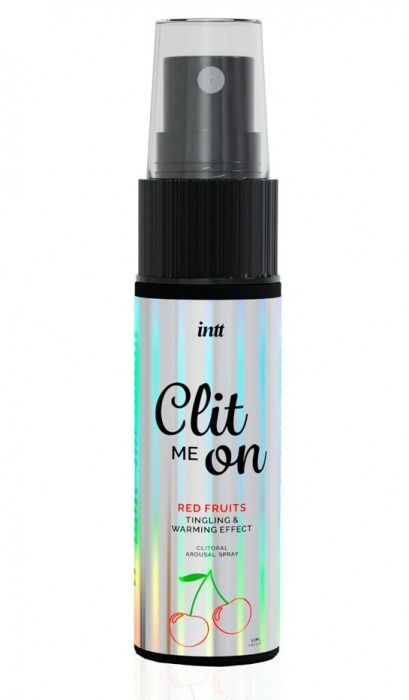 Клиторальный возбуждающий спрей Clit Me On Red Fruits - 12 мл. - INTT - купить с доставкой в Улан-Удэ
