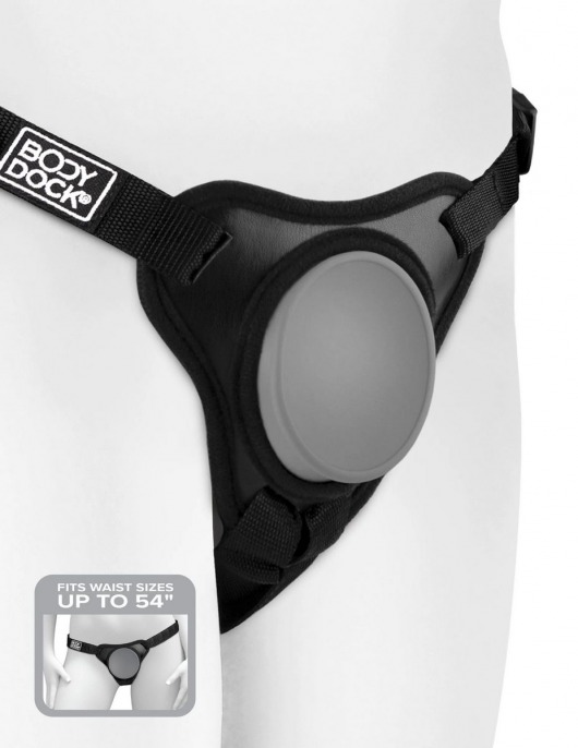 Трусы с платформой для насадки Body Dock Elite Mini - Pipedream - купить с доставкой в Улан-Удэ
