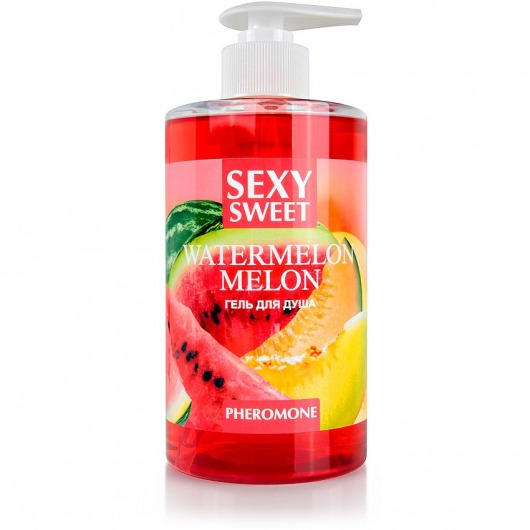Гель для душа Sexy Sweet Watermelon Melon с ароматом арбуза, дыни и феромонами - 430 мл. -  - Магазин феромонов в Улан-Удэ