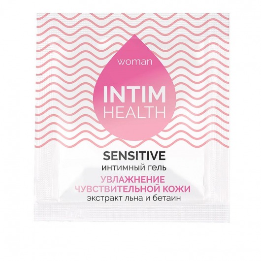 Саше интимного геля на водной основе Intim Health Sensitive - 3 гр. - Биоритм - купить с доставкой в Улан-Удэ