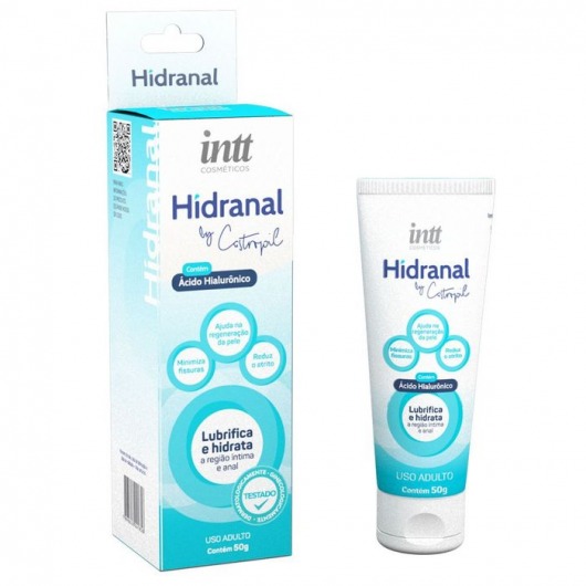 Лубрикант на водной основе Hidranal с гиалуроновой кислотой - 50 гр. - INTT - купить с доставкой в Улан-Удэ