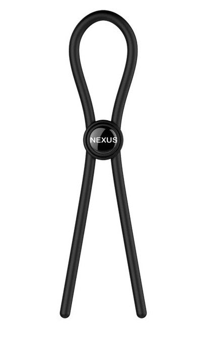Черное эрекционное лассо Nexus Forge Single - Nexus Range - в Улан-Удэ купить с доставкой