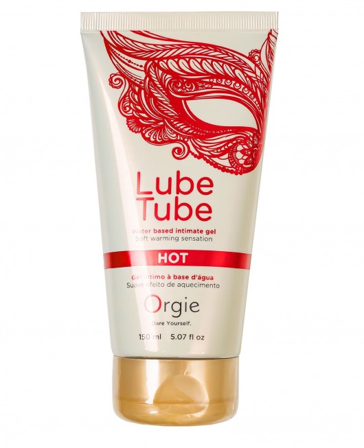 Интимный гель на водной основе Lube Tube Hot с разогревающим эффектом - 150 мл. - ORGIE - купить с доставкой в Улан-Удэ