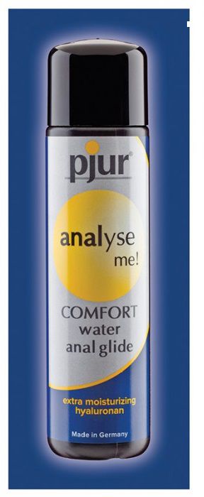 Анальный лубрикант pjur ANALYSE ME Comfort Water Anal Glide - 2 мл. - Pjur - купить с доставкой в Улан-Удэ