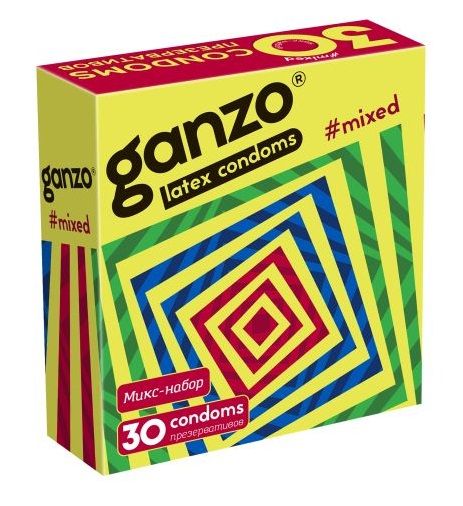 Микс-набор из 30 презервативов Ganzo Mixed - Ganzo - купить с доставкой в Улан-Удэ