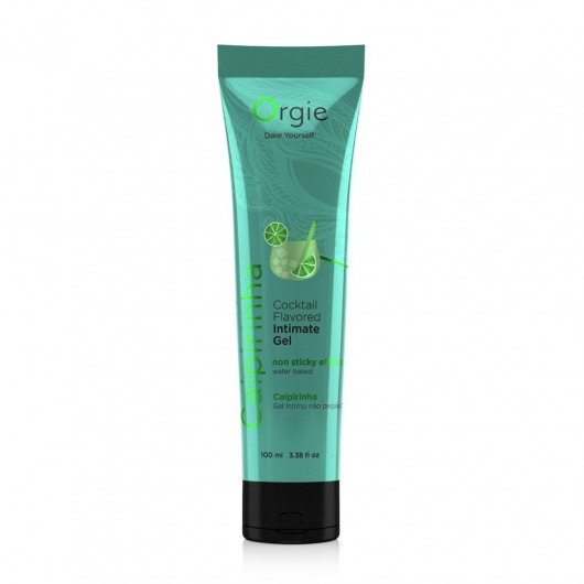 Съедобный интимный гель Orgie Lube Tube Cocktail Caipirinha - 100 мл. - ORGIE - купить с доставкой в Улан-Удэ
