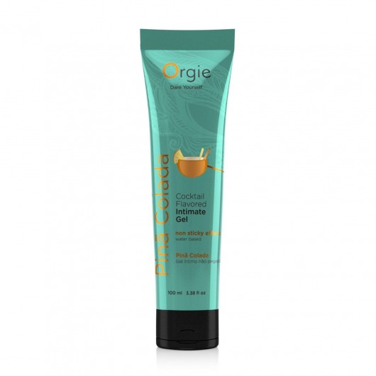 Съедобный интимный гель Orgie Lube Tube Cocktail Pina Colada - 100 мл. - ORGIE - купить с доставкой в Улан-Удэ