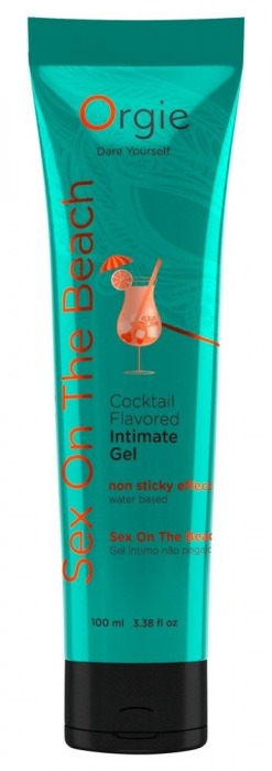 Съедобный интимный гель Orgie Lube Tube Cocktail Sex On The Beach - 100 мл. - ORGIE - купить с доставкой в Улан-Удэ