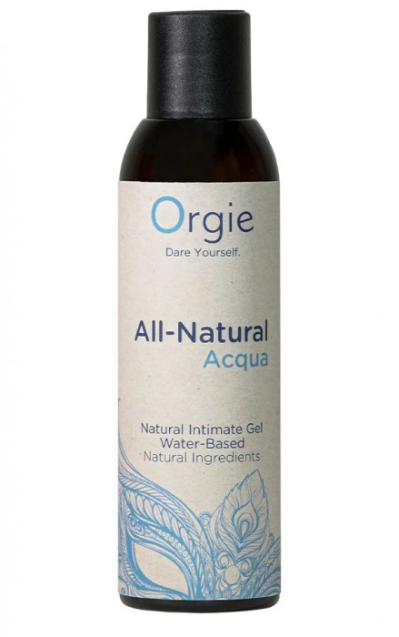 Интимный гель на водной основе Orgie All-Natural Acqua - 150 мл. - ORGIE - купить с доставкой в Улан-Удэ