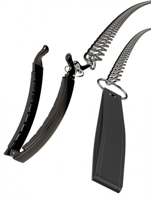Зажим для половых губ с поводком Pussy Clamp With A Leash - Orion - купить с доставкой в Улан-Удэ