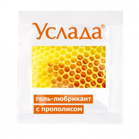 Гель-лубрикант «Услада с прополисом» - 3 гр. - Биоритм - купить с доставкой в Улан-Удэ
