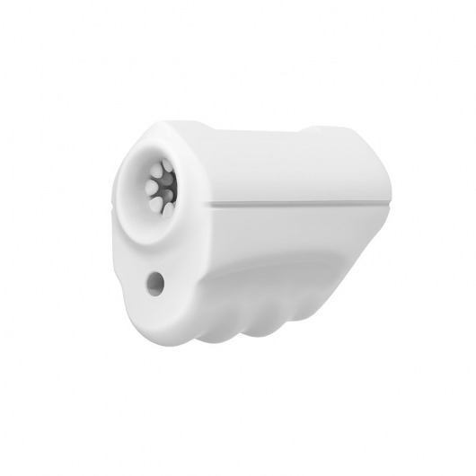 Белый вибромастурбатор Mini Masturbator - Silicone Toys - в Улан-Удэ купить с доставкой