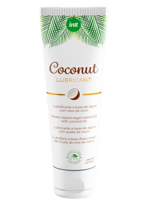 Веганская смазка на водной основе Coconut Lubricant - 100 мл. - INTT - купить с доставкой в Улан-Удэ