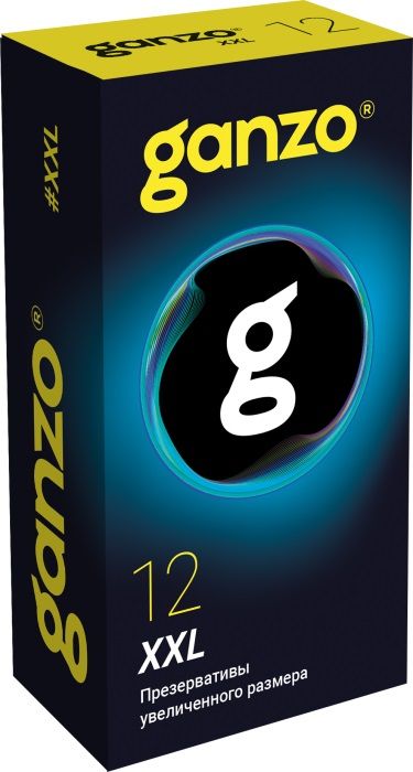 Презервативы увеличенного размера Ganzo XXL - 12 шт. - Ganzo - купить с доставкой в Улан-Удэ