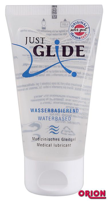 Вагинальная смазка на водной основе JUSTGLIDE - 50 мл. - Orion - купить с доставкой в Улан-Удэ