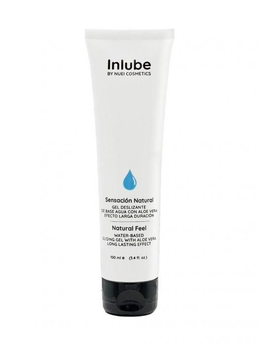 Интимный лубрикант с алоэ вера Inlube Natural Feel - 100 мл. - Nuei cosmetics - купить с доставкой в Улан-Удэ