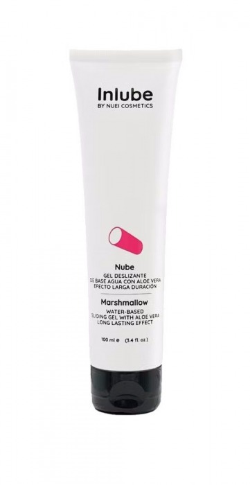 Лубрикант на водной основе Nuei Inlube с алоэ вера и ароматом маршмеллоу -100 мл. - Nuei cosmetics - купить с доставкой в Улан-Удэ
