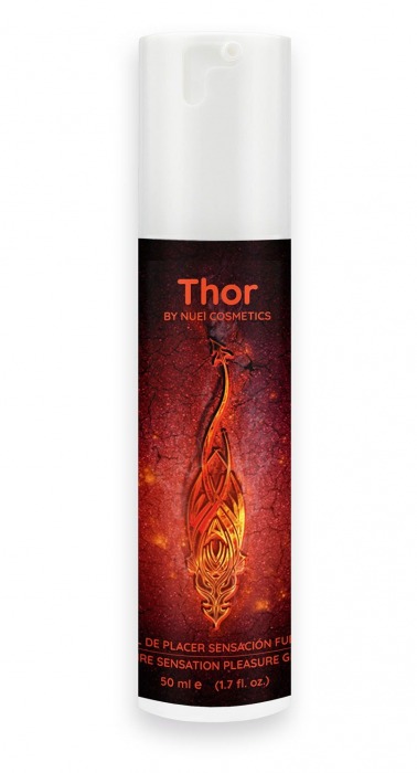 Возбуждающий унисекс гель Thor Fire Gel - 50 мл. - Nuei cosmetics - купить с доставкой в Улан-Удэ