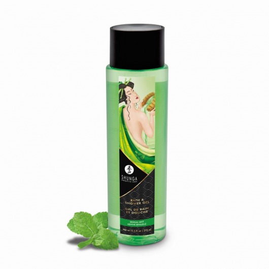 Гель для душа Sensual Mint с ароматом мяты - 370 мл. -  - Магазин феромонов в Улан-Удэ