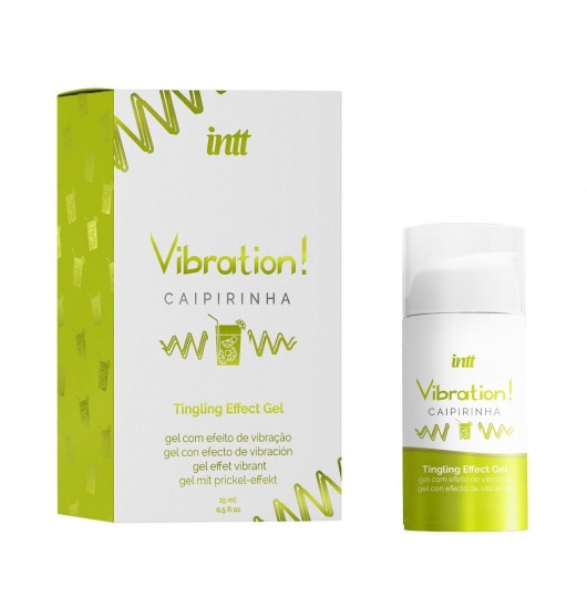 Жидкий вибратор Vibration Caipirinha - 15 мл. - INTT - купить с доставкой в Улан-Удэ