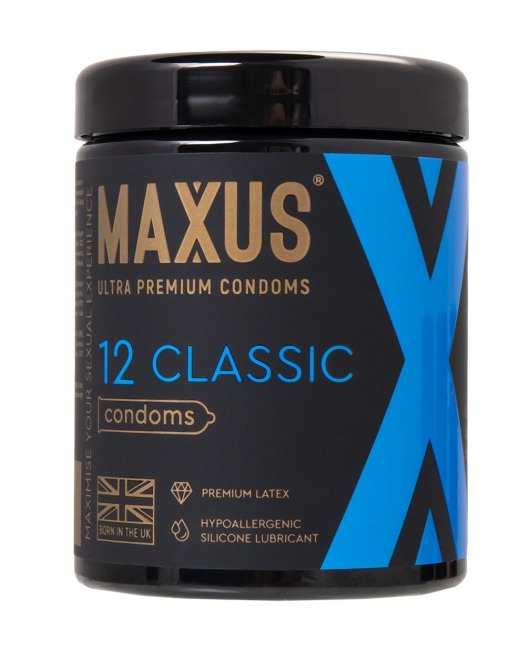 Классические презервативы MAXUS Classic - 12 шт. - Maxus - купить с доставкой в Улан-Удэ
