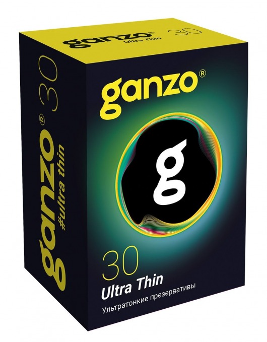 Супертонкие презервативы Ganzo Ultra thin - 30 шт. - Ganzo - купить с доставкой в Улан-Удэ