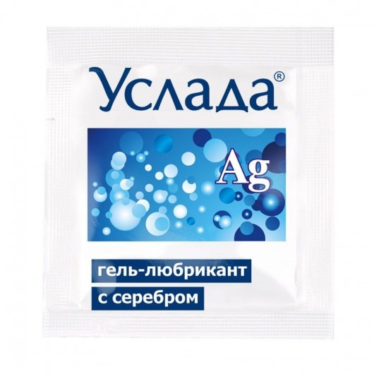Гель-лубрикант «Услада с серебром» - 3 гр. - Биоритм - купить с доставкой в Улан-Удэ
