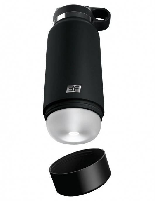 Черный мастурбатор в виде бутылки Fap Flask - Pipedream - в Улан-Удэ купить с доставкой