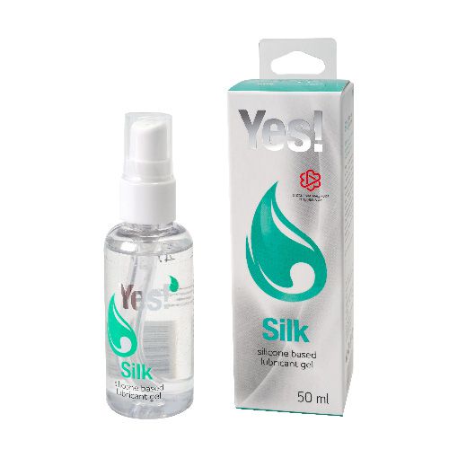 Силиконовая гипоаллергенная вагинальная смазка Yes Silk - 50 мл. - Sitabella - купить с доставкой в Улан-Удэ