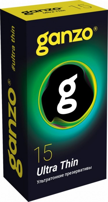 Прозрачные ультратонкие презервативы Ganzo Ultra thin - 15 шт. - Ganzo - купить с доставкой в Улан-Удэ