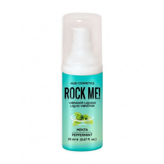 Жидкий вибратор Nuei Rock Me! с ароматом мяты - 20 мл. - Nuei cosmetics - купить с доставкой в Улан-Удэ