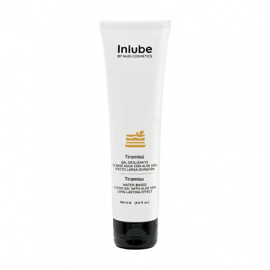Водный лубрикант Nuei Inlube с алоэ вера и ароматом тирамису - 100 мл. - Nuei cosmetics - купить с доставкой в Улан-Удэ