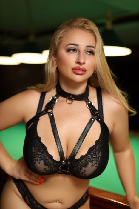 Черная кожаная сбруя с ошейником plus size из нежной кожи - БДСМ Арсенал - купить с доставкой в Улан-Удэ